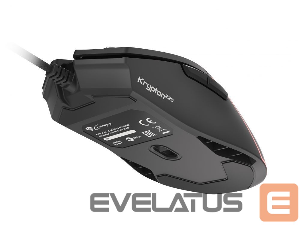 Computer mouse Genesis Gaming Mouse Krypton 220 Black