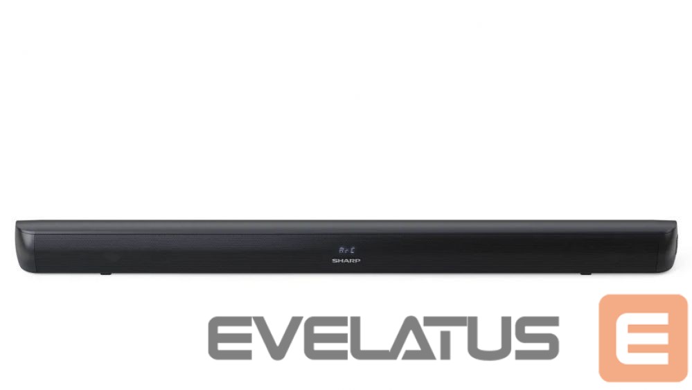 Interactive solution Sharp HT-SB147 2.0 Powerful Soundbar for TV above 40" HDMI ARC/CEC, Aux-in, Optical, Bluetooth, 92cm, Gloss Black