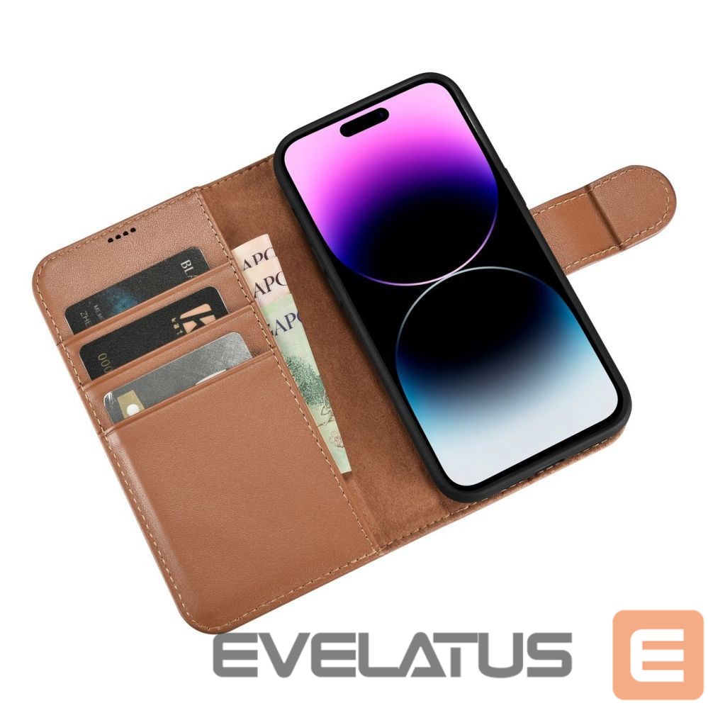 Back panel cover iCarer Brown