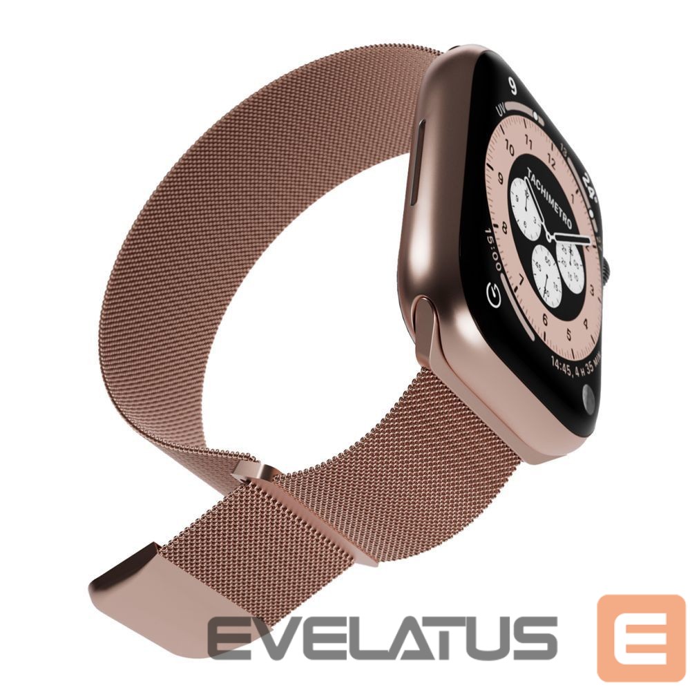Strap Puro Puro Milanese Stainless Steel Apple Watch Band 38/40/41mm - Pink