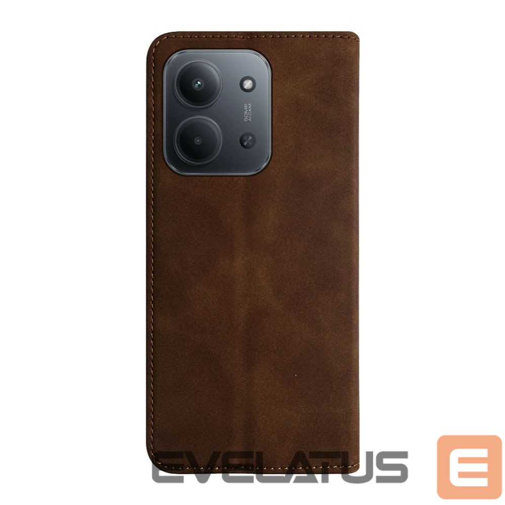 Book case Evelatus Xiaomi Redmi 15C 4G/5G Book Case Folio Brown