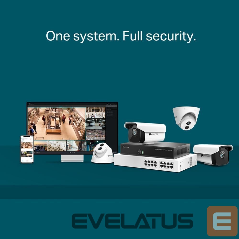 surveillance accessories TP-Link NET VIDEO RECORDER 16CH/VIGI NVR1016H