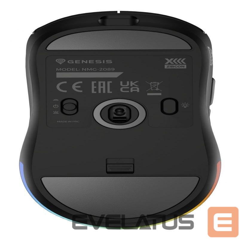 Computer mouse Genesis Zircon XIII Custom | Wireless | Gaming Mouse | 2.4 GHz, USB | Black