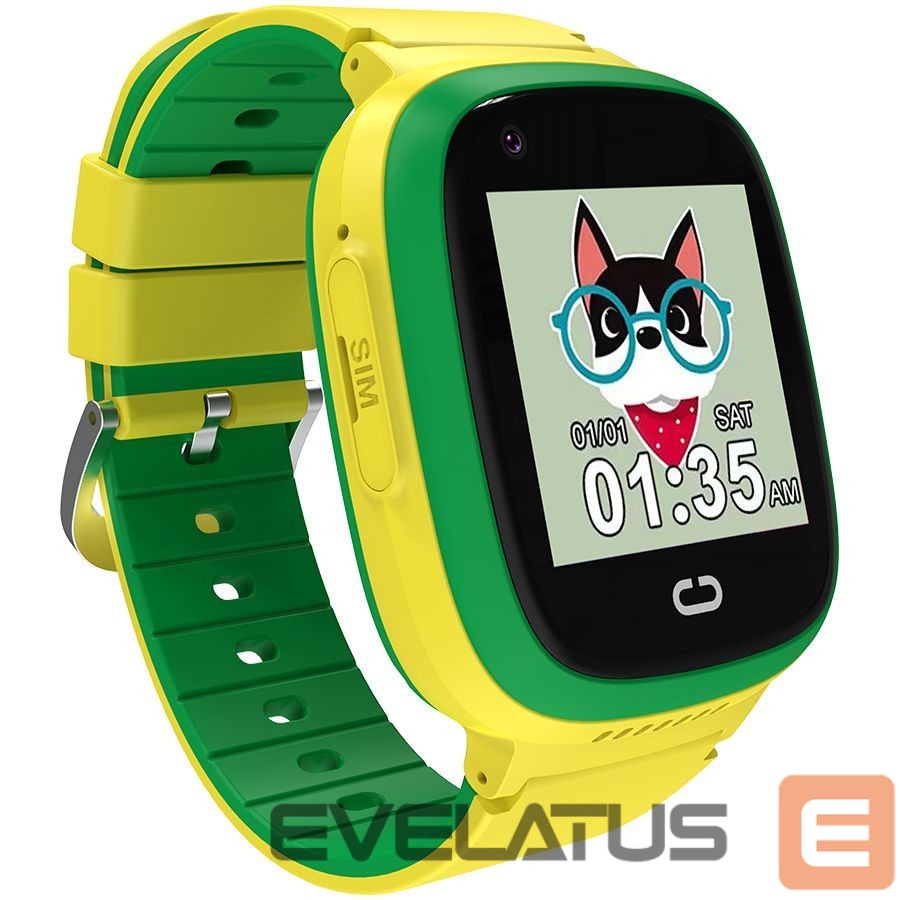Smart watches Canyon CANYON kids watch Sunny KW-48 Video 4G GPS Games&Music Green