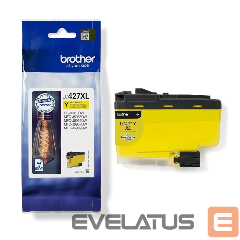 Printer accessories Brother LC427XLY Ink Cartridge, Yellow