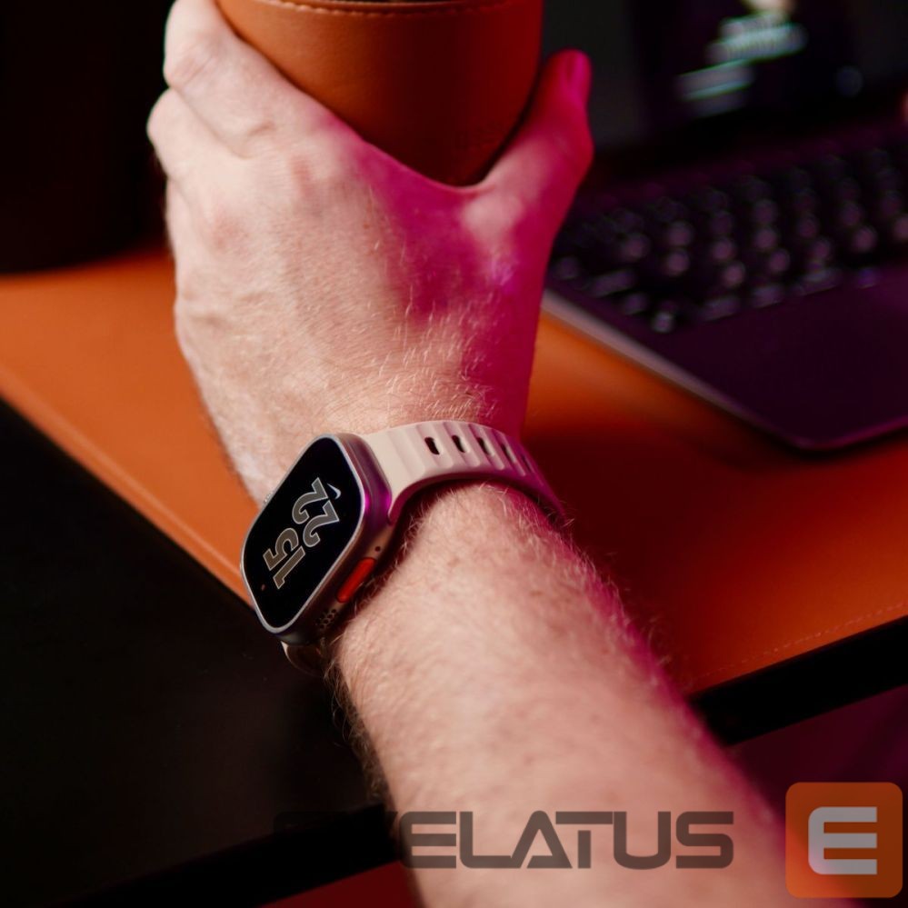 Strap Evelatus Evelatus Watch 38/40/41 Sport Silicone Loop Green