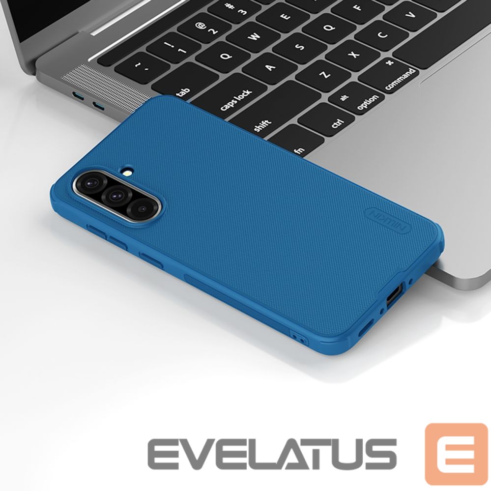 Back panel cover Nillkin Nillkin Super Frosted Shield Pro Case for Samsung Galaxy A36 5G - Blue