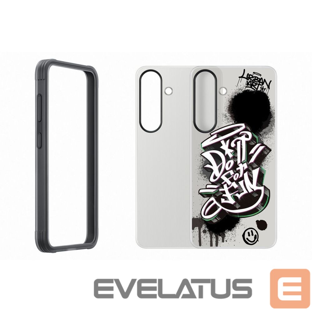 Back panel cover Samsung Samsung Flipsuit Case Rugged EF-JS931CBEGWW for Samsung Galaxy S25 - Black