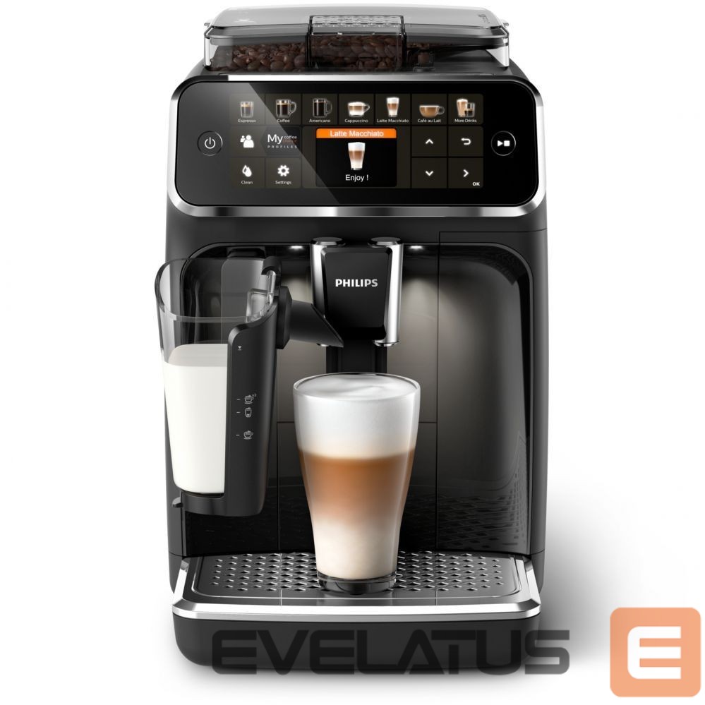 Other small household appliances Philips Espresso Machine | EP5441/50 | Pump pressure 15 bar | Built-in milk frother | Fully automatic | 1500 W | Black