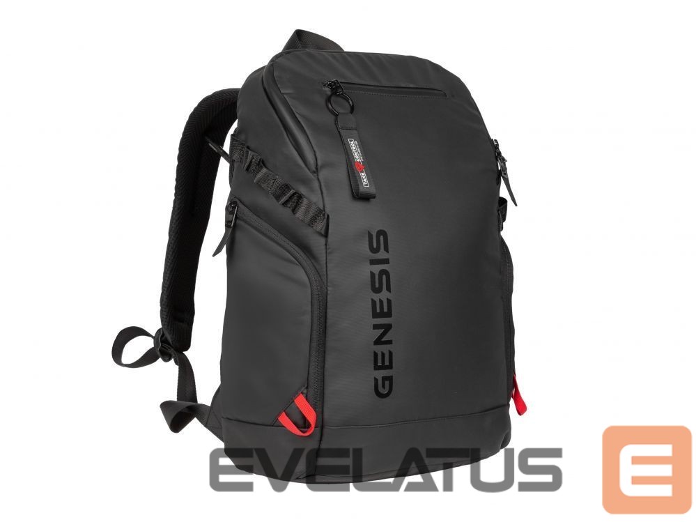 Laptop Bag Genesis Pallad 420 | Fits up to size 15.6 " | Laptop Backpack | Black | Waterproof