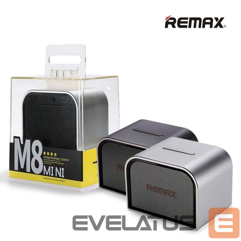 Bluetooth speakers Remax Universal Portable Bluetooth Speaker M8 Mini Gray
