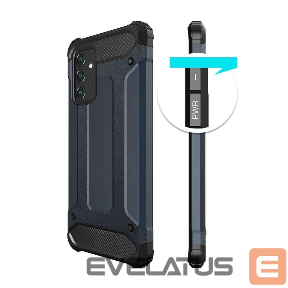 Back panel cover Hurtel Hybrid Armor Case for Samsung Galaxy A36 - Gold