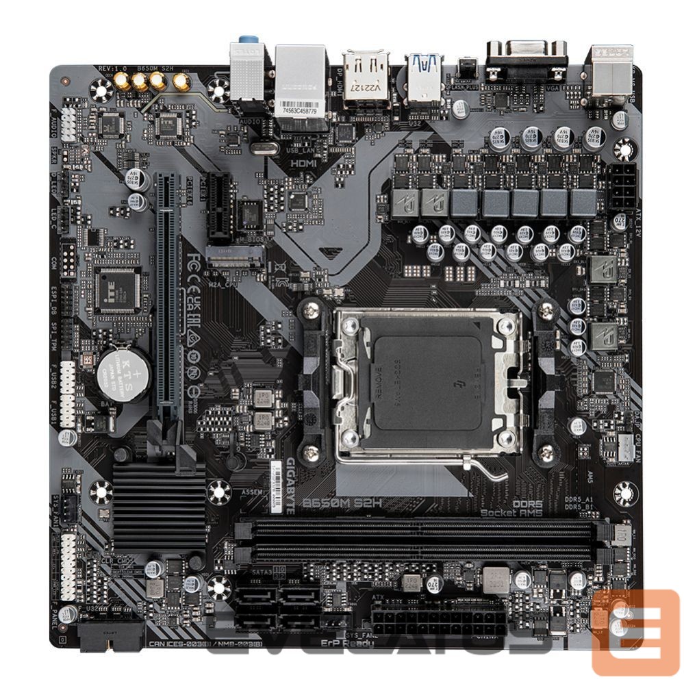 Motherboard for Intel processors Gigabyte B650M S2H 1.0 M/B