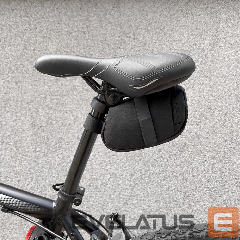 Bicycle accessory Wozinsky Wozinsky small bicycle saddle bag 0.6 l black (WBB8BK black)