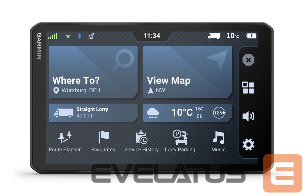 Car navigation Garmin dezl LGV820 8″ GPS Truck Sat Nav