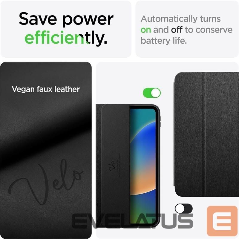 Back panel cover Spigen Black