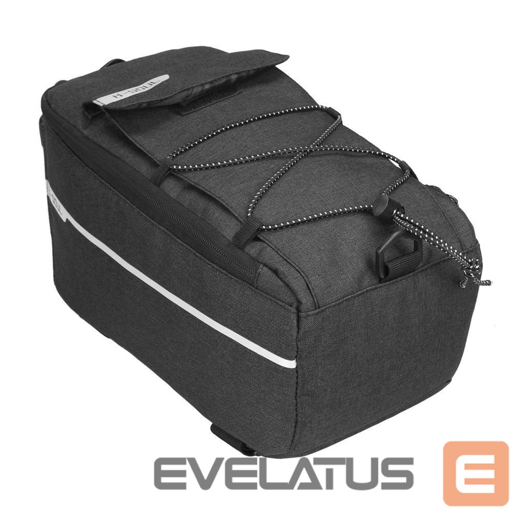 Bicycle accessory Hurtel WYA26Y0S Thermal Bike Pannier Bag with Shoulder Strap - Black