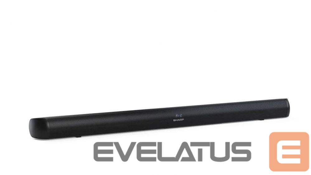 Interactive solution Sharp HT-SB147 2.0 Powerful Soundbar for TV above 40" HDMI ARC/CEC, Aux-in, Optical, Bluetooth, 92cm, Gloss Black