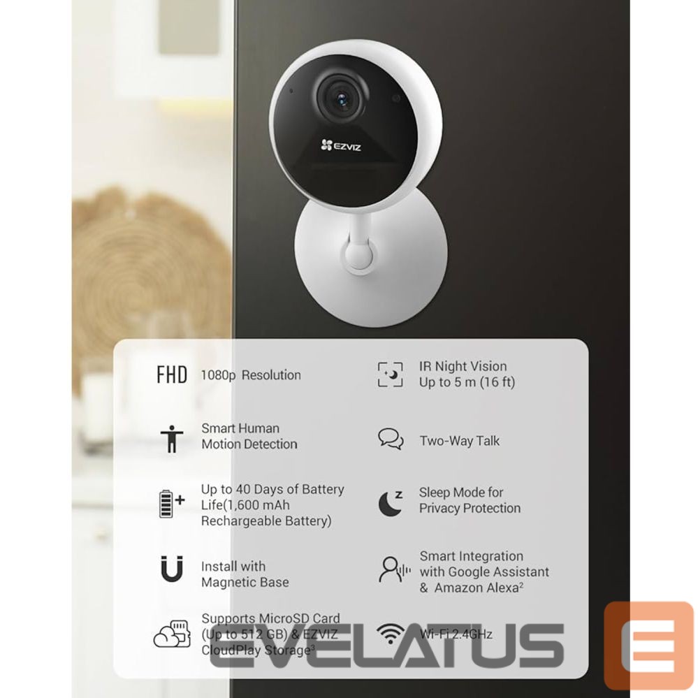 Video camera EZVIZ CB1 1080p IP Wi-Fi CS-CB1-R100-1K2WF