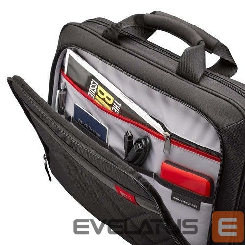 Laptop Bag Case Logic Casual Laptop Bag DLC117 Fits up to size 17 ", Black, Shoulder strap