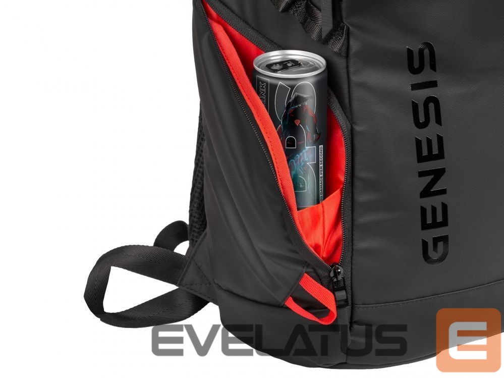 Laptop Bag Genesis Pallad 420 | Fits up to size 15.6 " | Laptop Backpack | Black | Waterproof