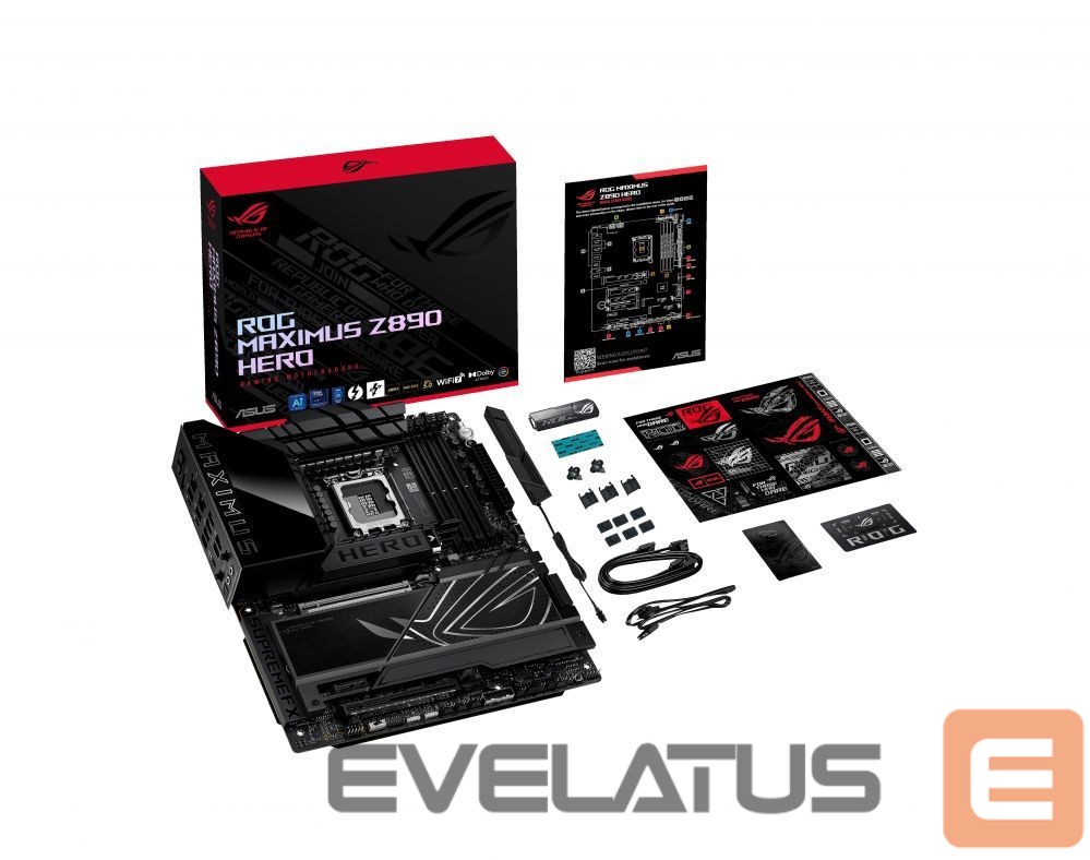 Motherboard for Intel processors Asus MB Z890 S1851 ATX/ROG MAXIMUS Z890 HERO