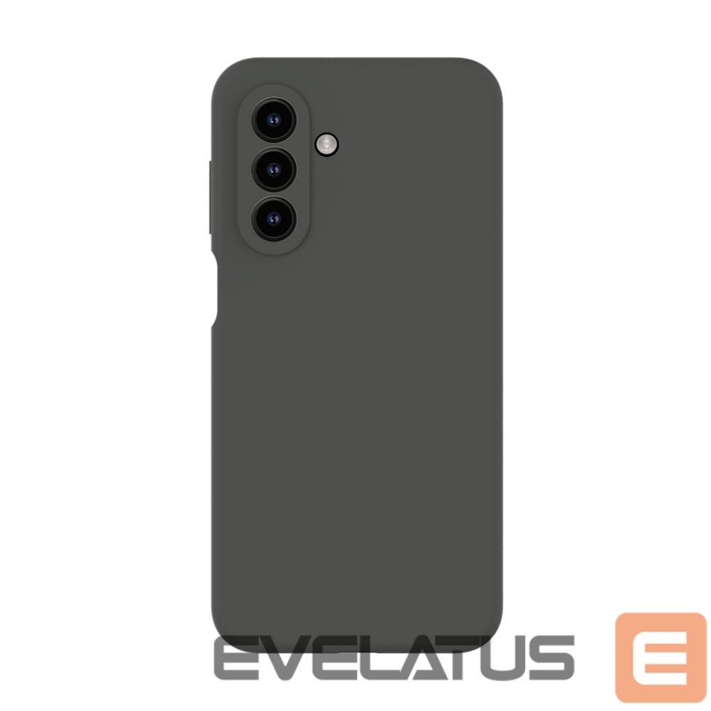 Back panel cover Evelatus Samsung Galaxy A17 Premium Magnetic Soft Touch Silicone Case Dark Grey