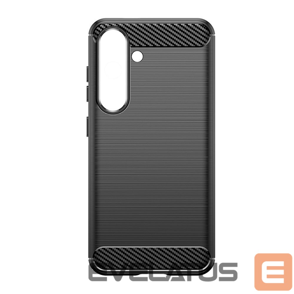 Back panel cover Hurtel Carbon Case for iPhone 16e - Black