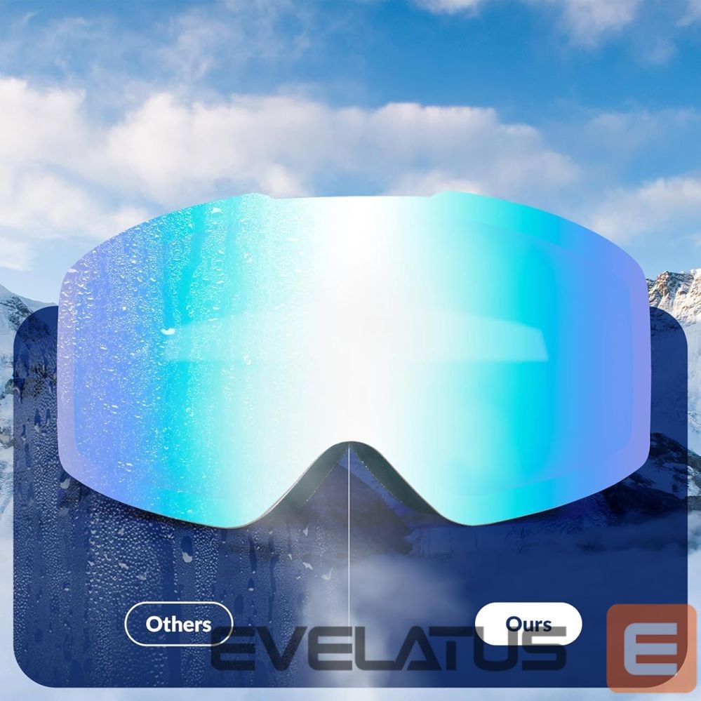 Other goods Qunature Qunature White Frameless Ski Goggles - White