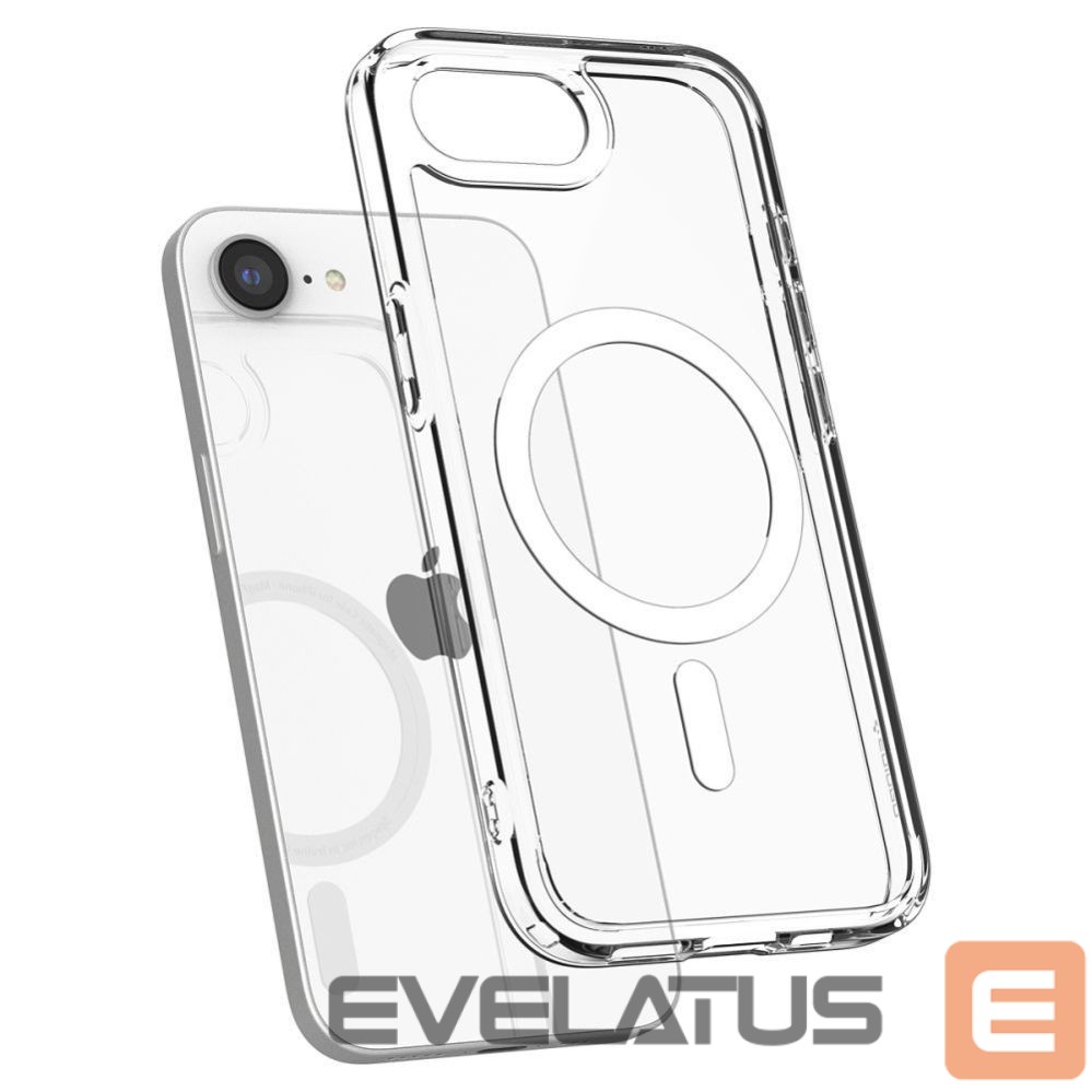 Back panel cover Spigen Spigen Ultra Hybrid MagSafe iPhone 16e Case - Clear