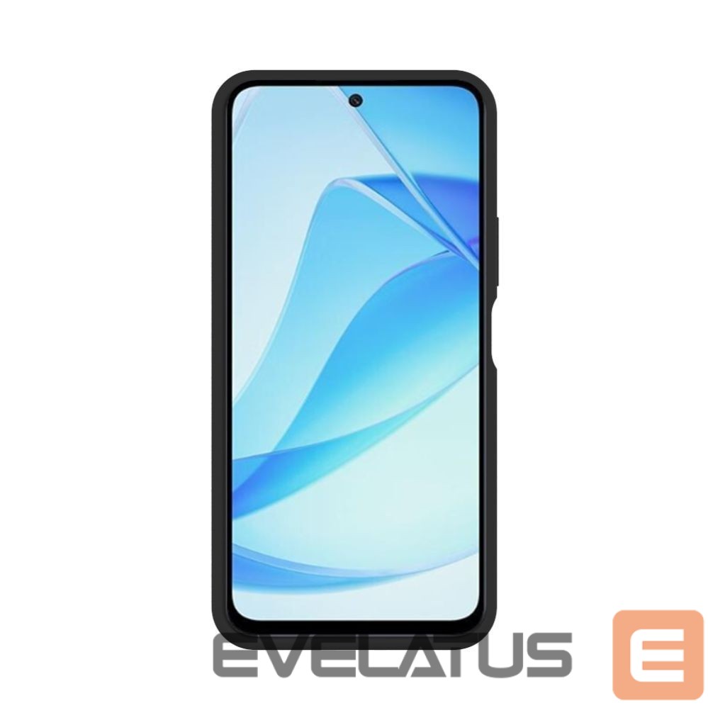 Back panel cover Evelatus Xiaomi Redmi 15 4G Premium Magnetic Soft Touch Silicone Case Black