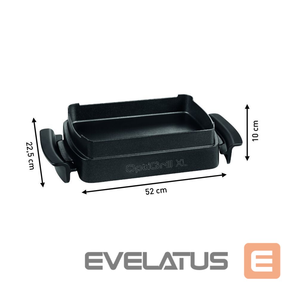 Table grill TEFAL Snack & Baking accessory for OptiGrill+ XA727810 Black
