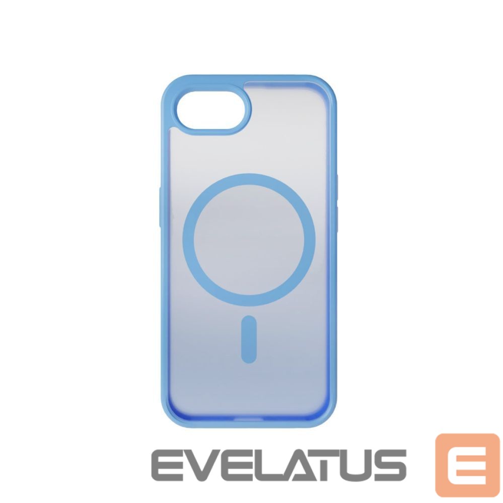 Back panel cover Puro Puro Cover in TPU "GRADIENT" with Magsafe and gradient effect for iPhone 16E, blue
