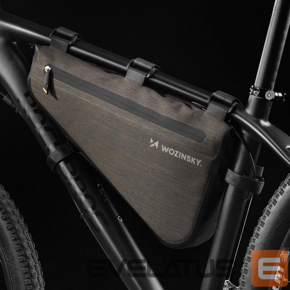 Bicycle accessory Wozinsky Wozinsky Bicycle Frame Bag 3.5L Gray (WBB15BK)
