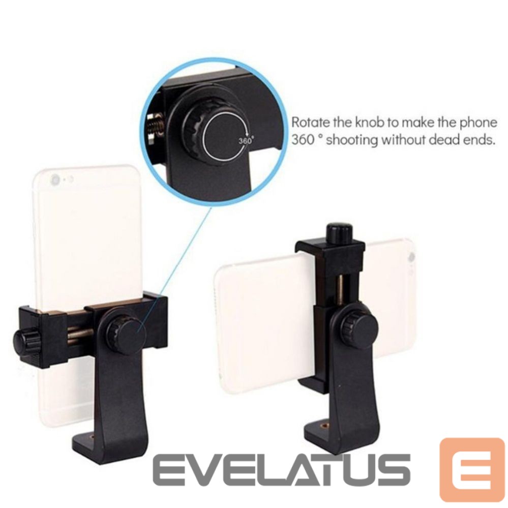 Camera accessory Hurtel Adjustable harness for a sports camera with a rotating tripod and a phone stand