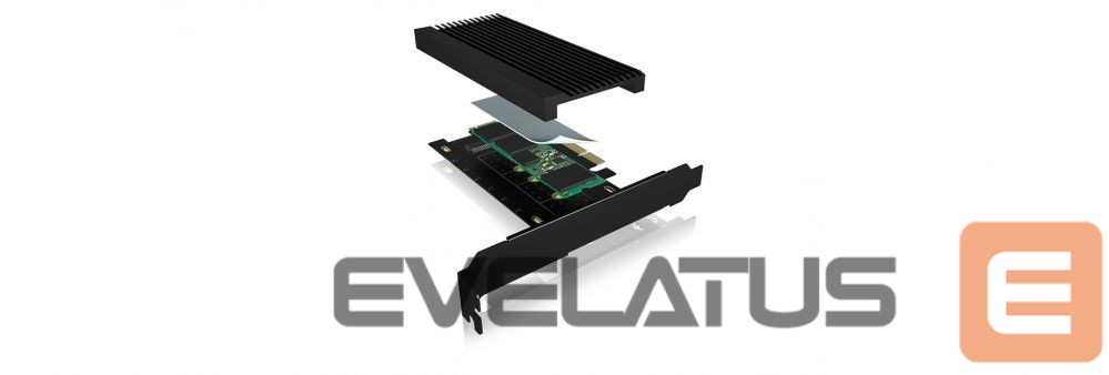 Converter Raidsonic Converter for 1x HDD/SSD for PCIe x4 slot IB-PCI208-HS Black