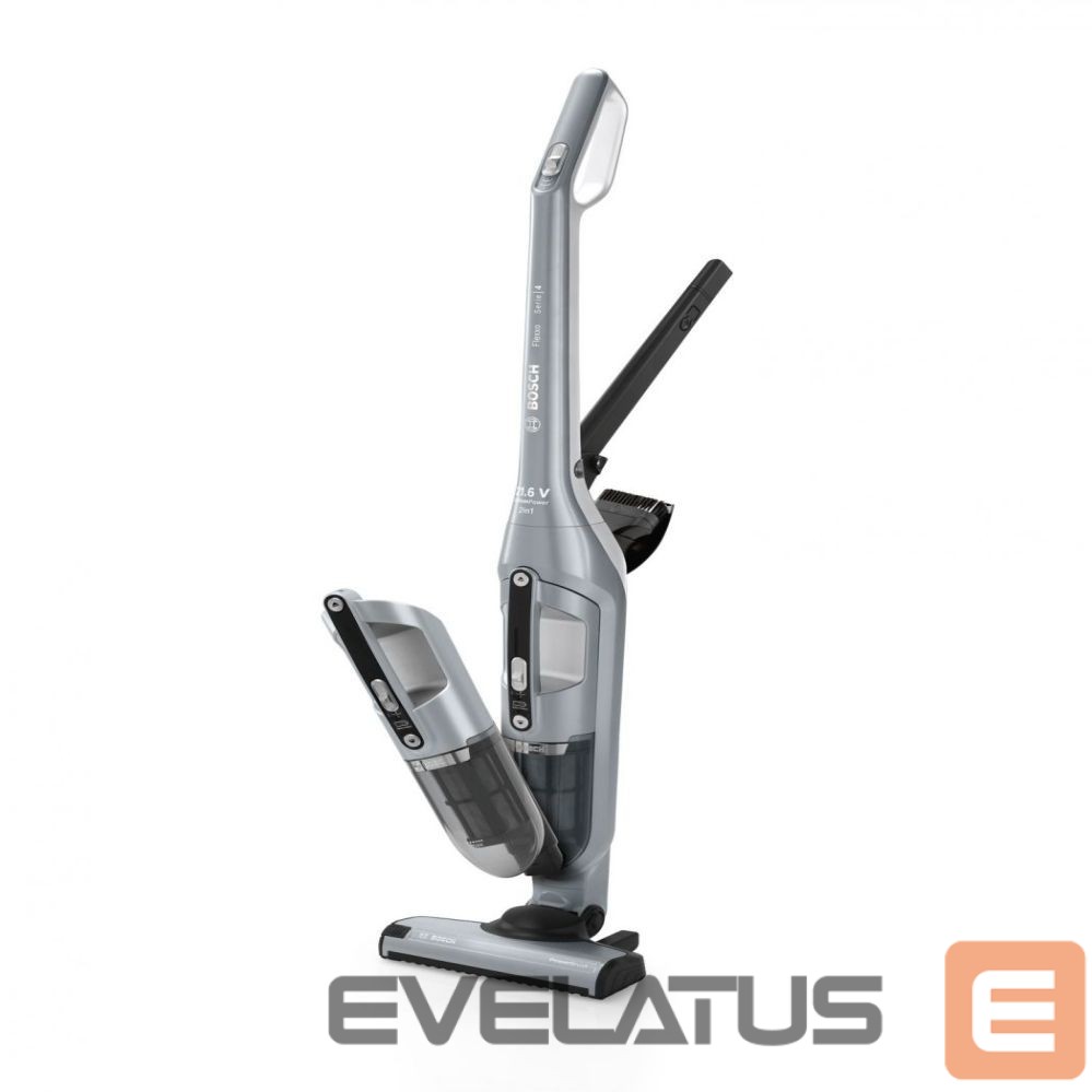 Vacuum cleaner Bosch Vacuum Cleaner | BCH3P210 Series 4 | Cordless operating | Handstick | 21.6 V | Operating time (max) 50 min | Silver | Warranty 24 month(s)