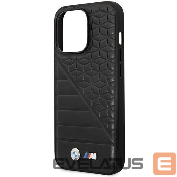Back panel cover BMW BMW Bi Pattern Case for iPhone 14 Pro 6.1" - Black