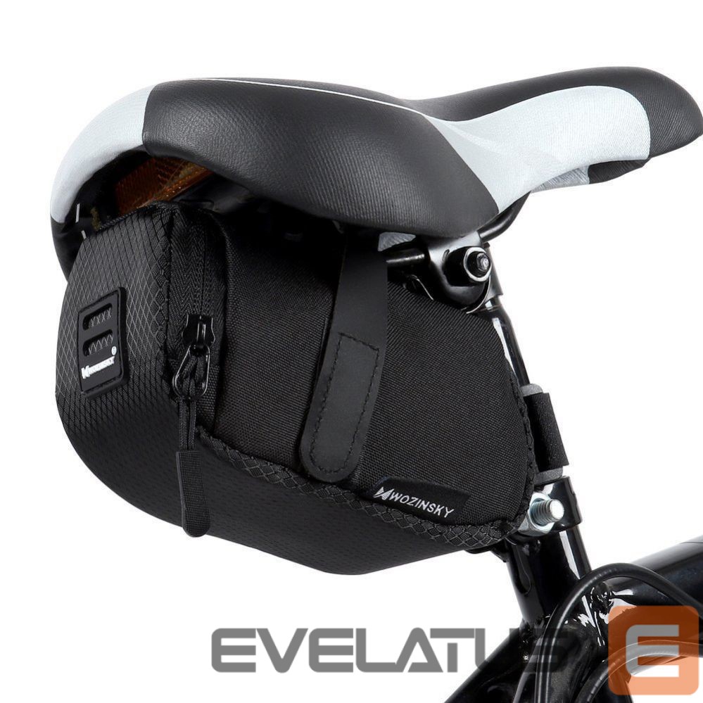 Bicycle accessory Wozinsky Wozinsky small bicycle saddle bag 0.6 l black (WBB8BK black)