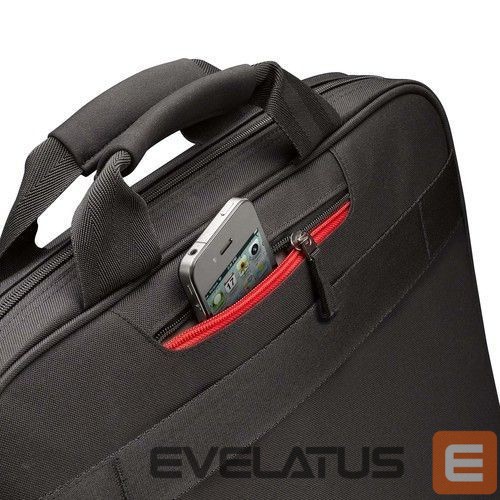 Laptop Bag Case Logic Casual Laptop Bag DLC117 Fits up to size 17 ", Black, Shoulder strap