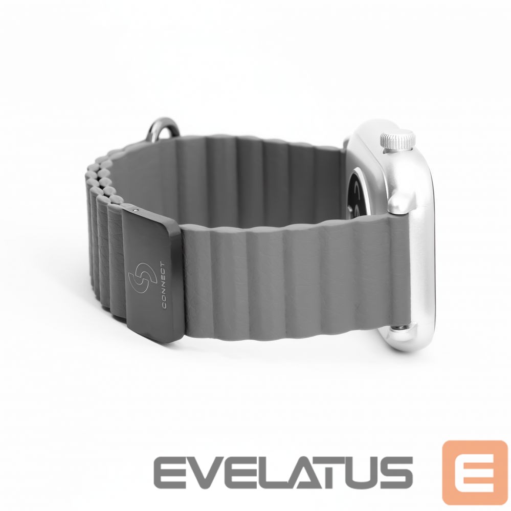 Strap Connect 20mm Cortical back buckle magnetic suction Watch Straps (130mm M/L) Space Gray