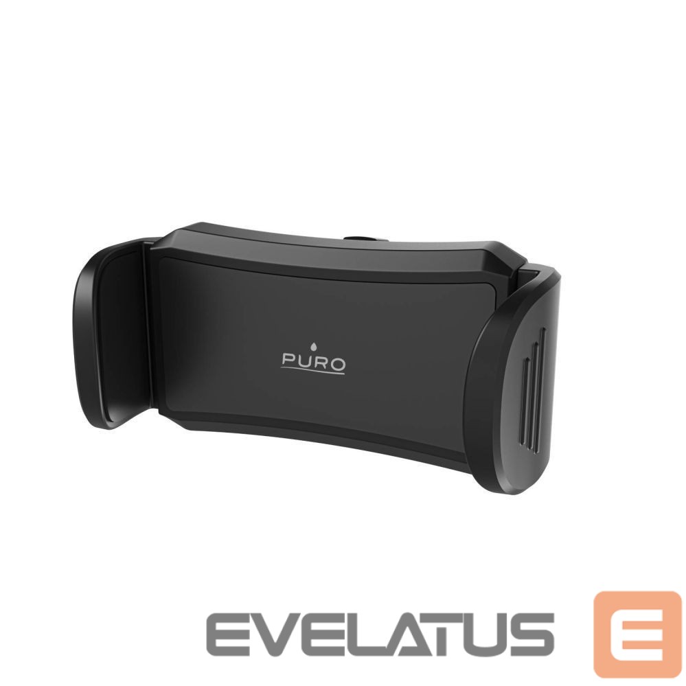 Auto holder Puro Elektrik Puro Spring 2 Smartphone Holder for Air Vent - Black