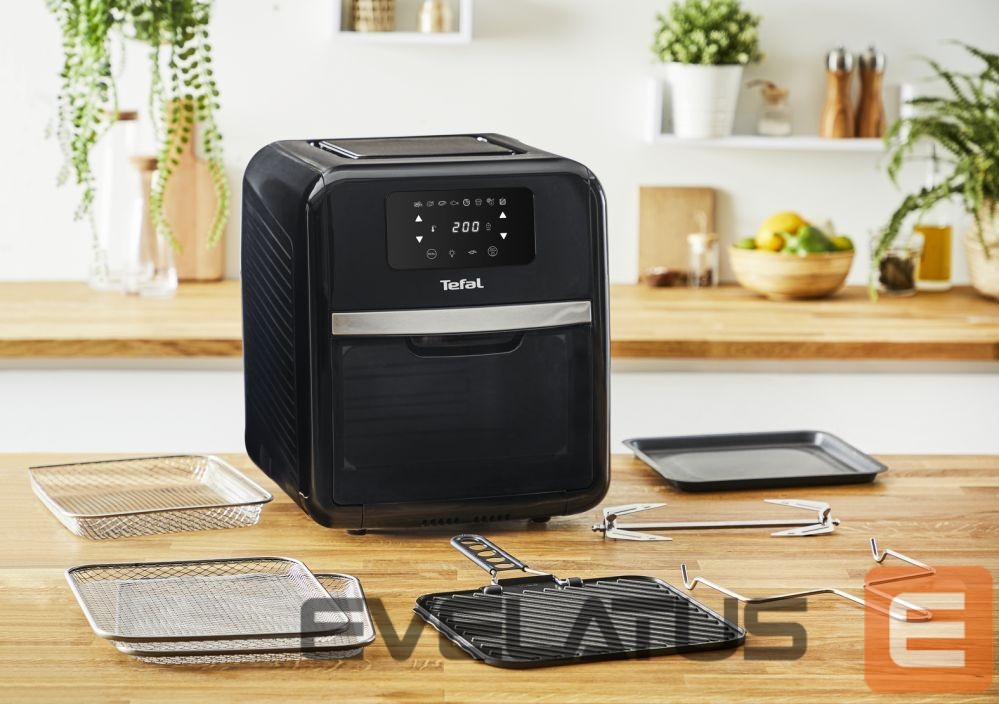 Table grill TEFAL Easy Fry Air fryer Oven and Grill FW501815 Power 2050 W, Capacity 11 L, Black