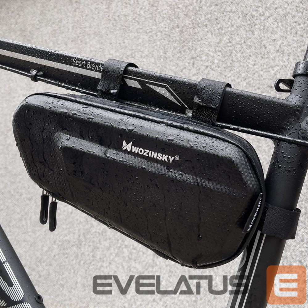 Bicycle accessory Wozinsky Wozinsky Bicycle Frame Bag 1.5L Black (WBB10BK)