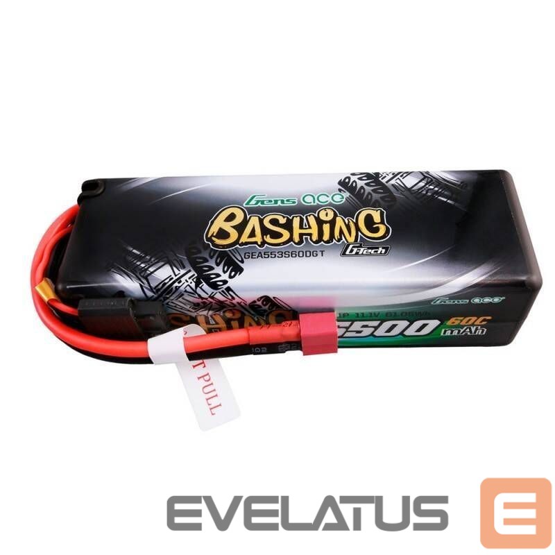 Server - Other Accessories Gens ace Gens ace G-Tech 5500mAh 11.1V 3S1P 60C HardCase 15# car Battery