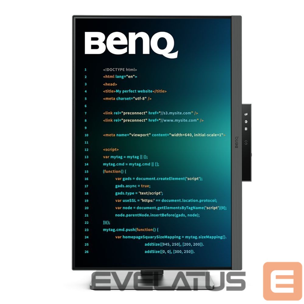Monitors Beno BENQ RD240Q 24.1inch IPS WQXGA