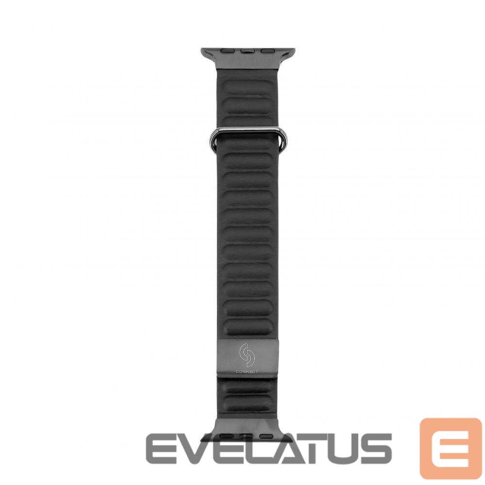 Strap Connect Watch 38/40/41mm cortical back buckle magnetic suction Watch Straps Black