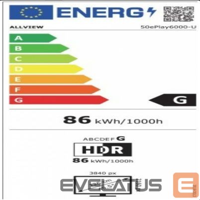 TV Allview - 50ePlay6000-U 50in 4K UHD LED Smart Android TV