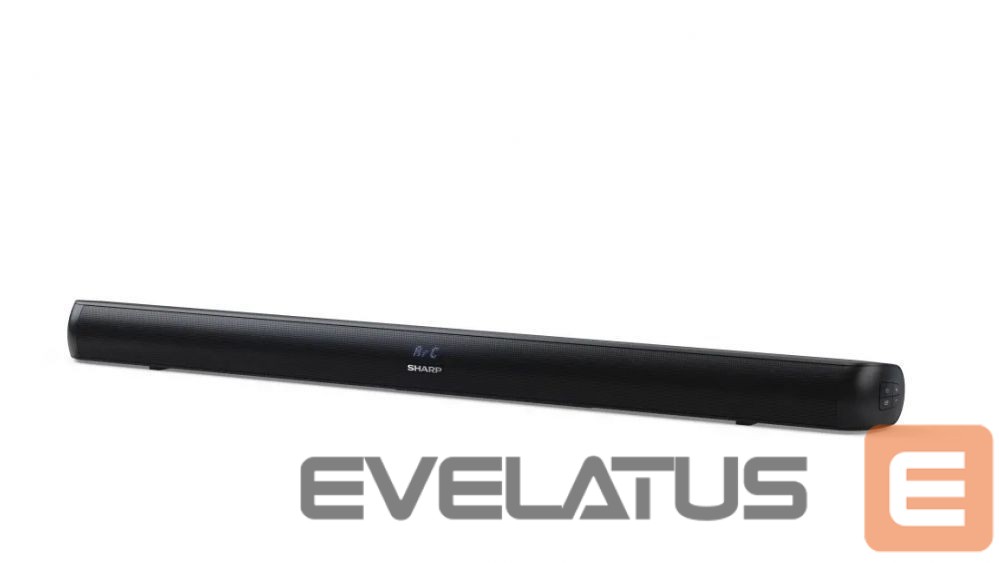 Interactive solution Sharp HT-SB147 2.0 Powerful Soundbar for TV above 40" HDMI ARC/CEC, Aux-in, Optical, Bluetooth, 92cm, Gloss Black