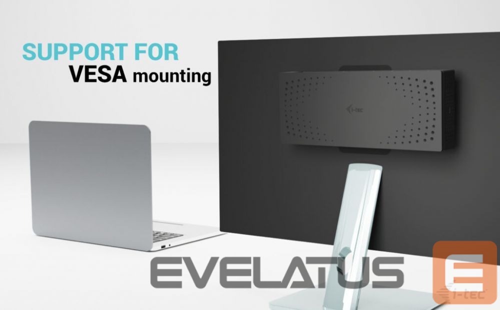 Computer accessories I-TEC I-TEC Universal 5x 4K Display DS+PD 100W